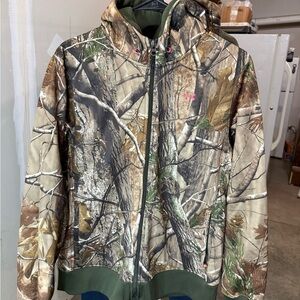 Under Armour Camouflage Hooded Jacket